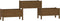 vidaXL - Plantenbak - 245,5x44x75 - cm - massief - grenenhout - honingbruin