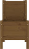 vidaXL - Plantenbak - 245,5x44x75 - cm - massief - grenenhout - honingbruin