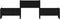 vidaXL - Plantenbak - 245,5x44x75 - cm - massief - grenenhout - zwart