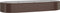 vidaXL - Plantenbak - 249x100x36 - cm - gepoedercoat - staal - bruin