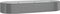 vidaXL - Plantenbak - 249x100x36 - cm - gepoedercoat - staal - grijs