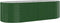 vidaXL - Plantenbak - 249x100x68 - cm - gepoedercoat - staal - groen