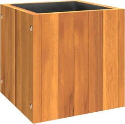 vidaXL - Plantenbak - 25x25x25 - cm - massief - acaciahout