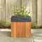 vidaXL - Plantenbak - 25x25x25 - cm - massief - acaciahout