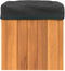 vidaXL - Plantenbak - 25x25x25 - cm - massief - acaciahout