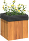 vidaXL - Plantenbak - 25x25x25 - cm - massief - acaciahout
