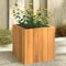 vidaXL - Plantenbak - 25x25x25 - cm - massief - acaciahout