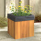 vidaXL - Plantenbak - 25x25x25 - cm - massief - acaciahout