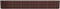 vidaXL - Plantenbak - 260x40x36 - cm - gepoedercoat - staal - bruin