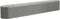 vidaXL - Plantenbak - 260x40x36 - cm - gepoedercoat - staal - grijs