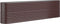 vidaXL - Plantenbak - 260x40x68 - cm - gepoedercoat - staal - bruin