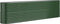 vidaXL - Plantenbak - 260x40x68 - cm - gepoedercoat - staal - groen