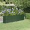 vidaXL - Plantenbak - 260x40x68 - cm - gepoedercoat - staal - groen