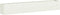 vidaXL - Plantenbak - 280x40x40 - cm - koudgewalst - staal - wit