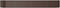 vidaXL - Plantenbak - 296x80x36 - cm - gepoedercoat - staal - bruin