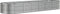 vidaXL - Plantenbak - 296x80x36 - cm - gepoedercoat - staal - zilverkleurig