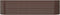 vidaXL - Plantenbak - 296x80x68 - cm - gepoedercoat - staal - bruin