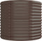 vidaXL - Plantenbak - 296x80x68 - cm - gepoedercoat - staal - bruin