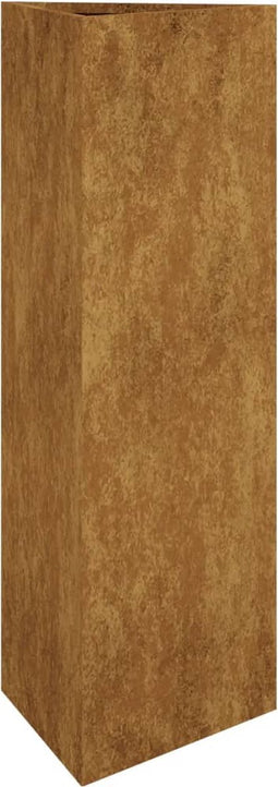 vidaXL - Plantenbak - 30x26x75 - cm - cortenstaal