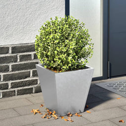 vidaXL - Plantenbak - 30x30x30 - cm - gegalvaniseerd - staal