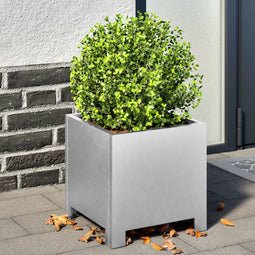 vidaXL - Plantenbak - 30x30x30 - cm - gegalvaniseerd - staal