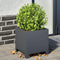 vidaXL - Plantenbak - 30x30x30 - cm - staal - antracietkleurig