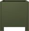 vidaXL - Plantenbak - 30x30x30 - cm - staal - olijfgroen