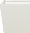 vidaXL - Plantenbak - 30x30x30 - cm - staal - wit