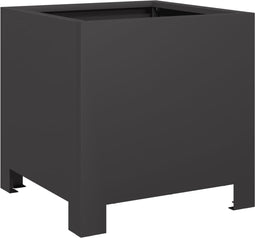 vidaXL - Plantenbak - 30x30x30 - cm - staal - zwart
