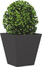 vidaXL - Plantenbak - 30x30x30 - cm - staal - zwart