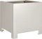 vidaXL - Plantenbak - 30x30x30 - cm - weervast - staal