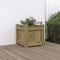 vidaXL - Plantenbak - 31x31x31 - cm - geïmpregneerd - grenenhout