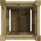 vidaXL - Plantenbak - 31x31x31 - cm - geïmpregneerd - grenenhout