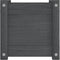 vidaXL - Plantenbak - 31x31x31 - cm - massief - grenenhout - grijs
