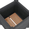 vidaXL - Plantenbak - 31x31x31 - cm - massief - grenenhout - grijs