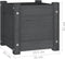 vidaXL - Plantenbak - 31x31x31 - cm - massief - grenenhout - grijs
