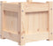 vidaXL - Plantenbak - 31x31x31 - cm - massief - grenenhout