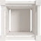 vidaXL - Plantenbak - 31x31x31 - cm - massief - grenenhout - wit