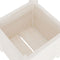 vidaXL - Plantenbak - 31x31x31 - cm - massief - grenenhout - wit