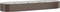 vidaXL - Plantenbak - 322x100x36 - cm - gepoedercoat - staal - bruin