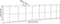 vidaXL - Plantenbak - 322x100x68 - cm - gepoedercoat - staal - grijs