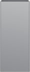 vidaXL - Plantenbak - 32x29x75 - cm - gegalvaniseerd - staal - zilverkleurig