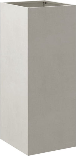 vidaXL - Plantenbak - 32x29x75 - cm - roestvrij - staal - zilverkleurig