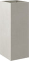 vidaXL - Plantenbak - 32x29x75 - cm - roestvrij - staal - zilverkleurig