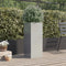 vidaXL - Plantenbak - 32x29x75 - cm - roestvrij - staal - zilverkleurig