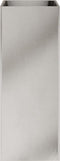 vidaXL - Plantenbak - 32x29x75 - cm - roestvrij - staal - zilverkleurig