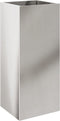 vidaXL - Plantenbak - 32x29x75 - cm - roestvrij - staal - zilverkleurig