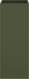 vidaXL - Plantenbak - 32x29x75 - cm - staal - olijfgroen