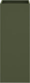 vidaXL - Plantenbak - 32x29x75 - cm - staal - olijfgroen