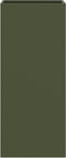vidaXL - Plantenbak - 32x29x75 - cm - staal - olijfgroen